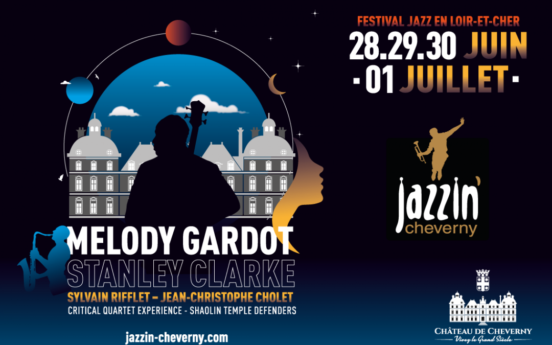 Affiche Jazzin 2018 – Melody Gardot – Stanley Clarke …