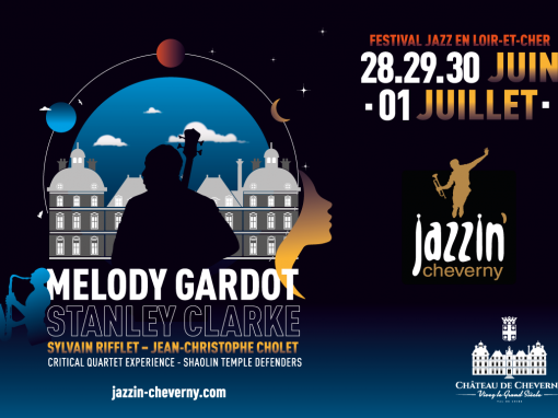Affiche Jazzin 2018 – Melody Gardot – Stanley Clarke …